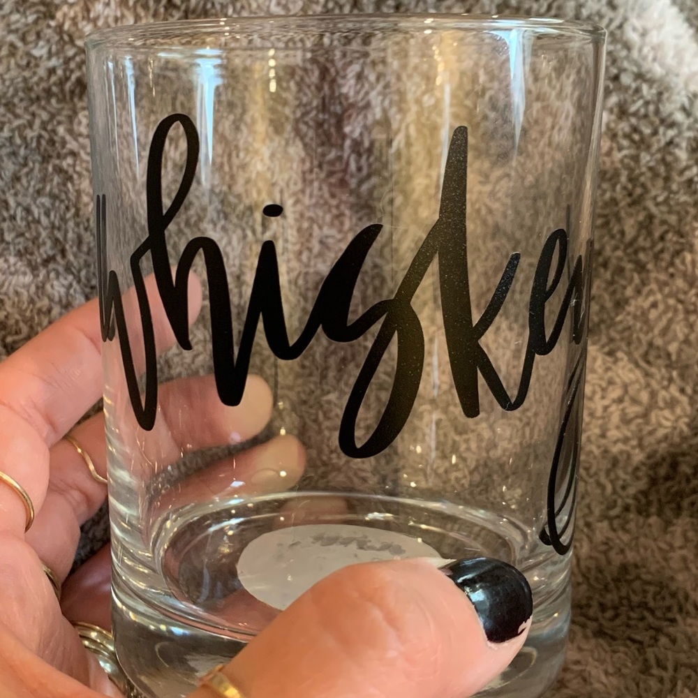 ‘Whiskey’ Glass 🥃